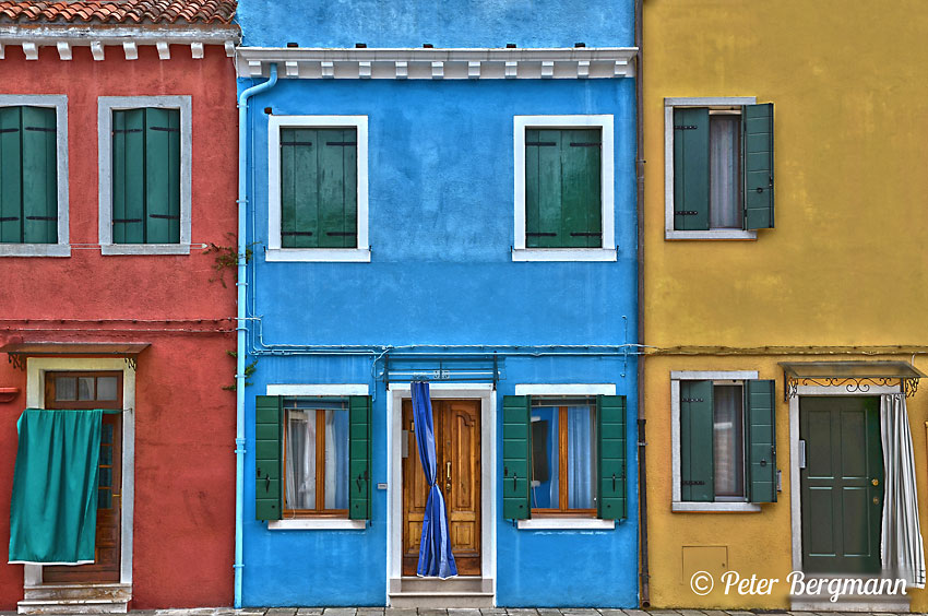 bunte Fassaden - Veneto - Italien